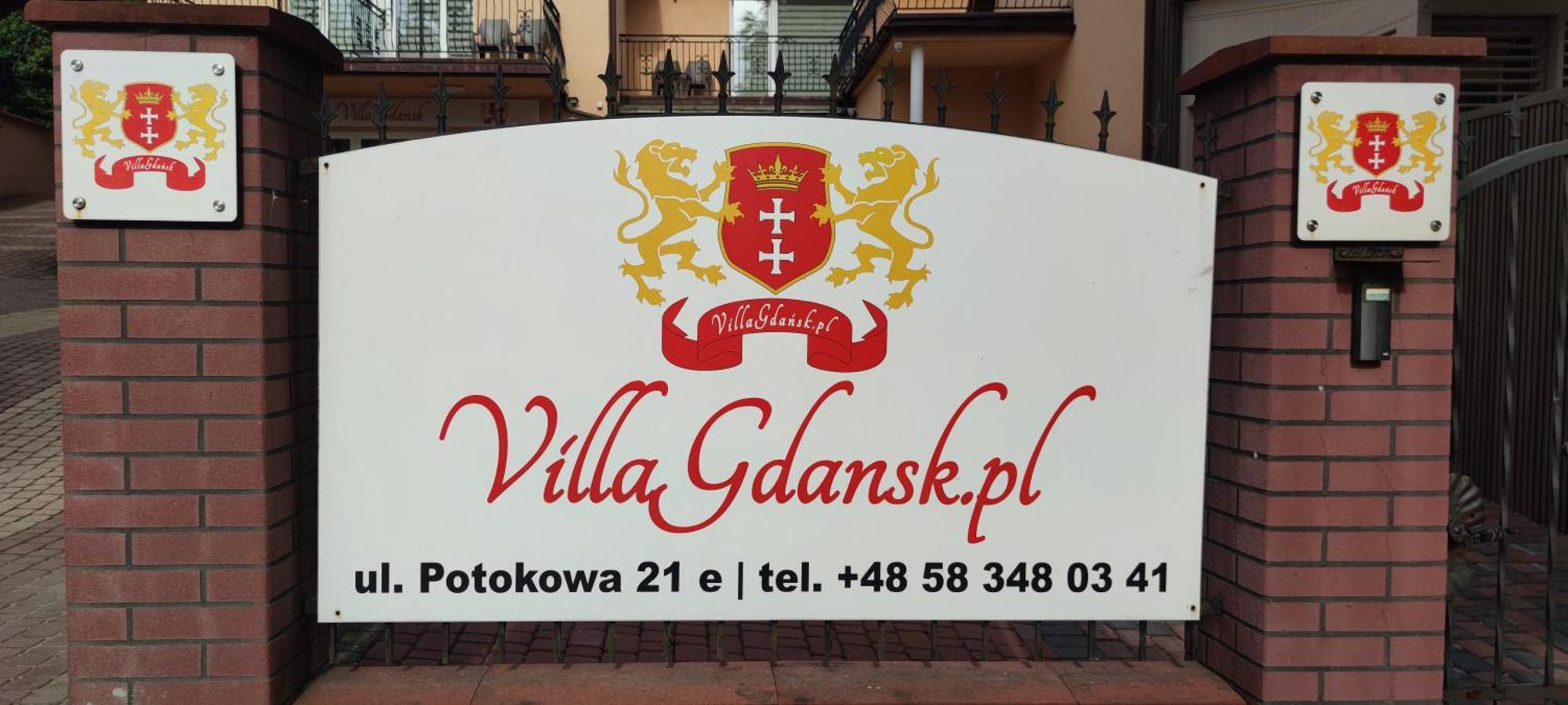 Villa Gdańsk Exteriör bild