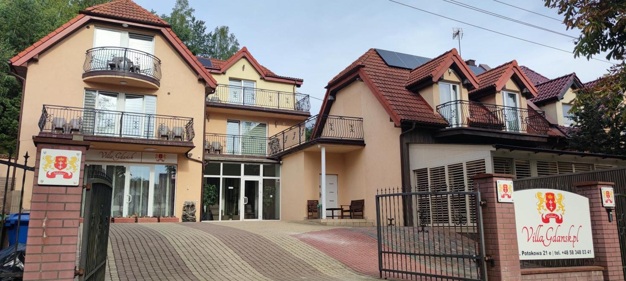 Villa Gdańsk Exteriör bild