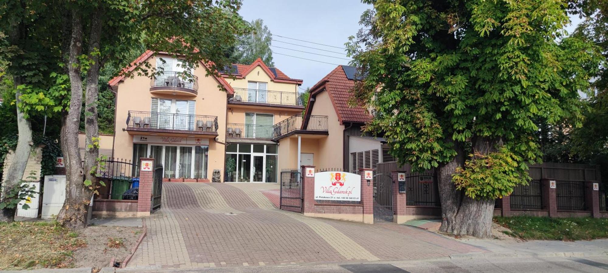 Villa Gdańsk Exteriör bild